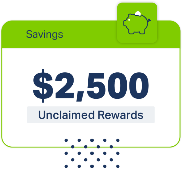 Get automatic, 100% refunds on unclaimed rewards